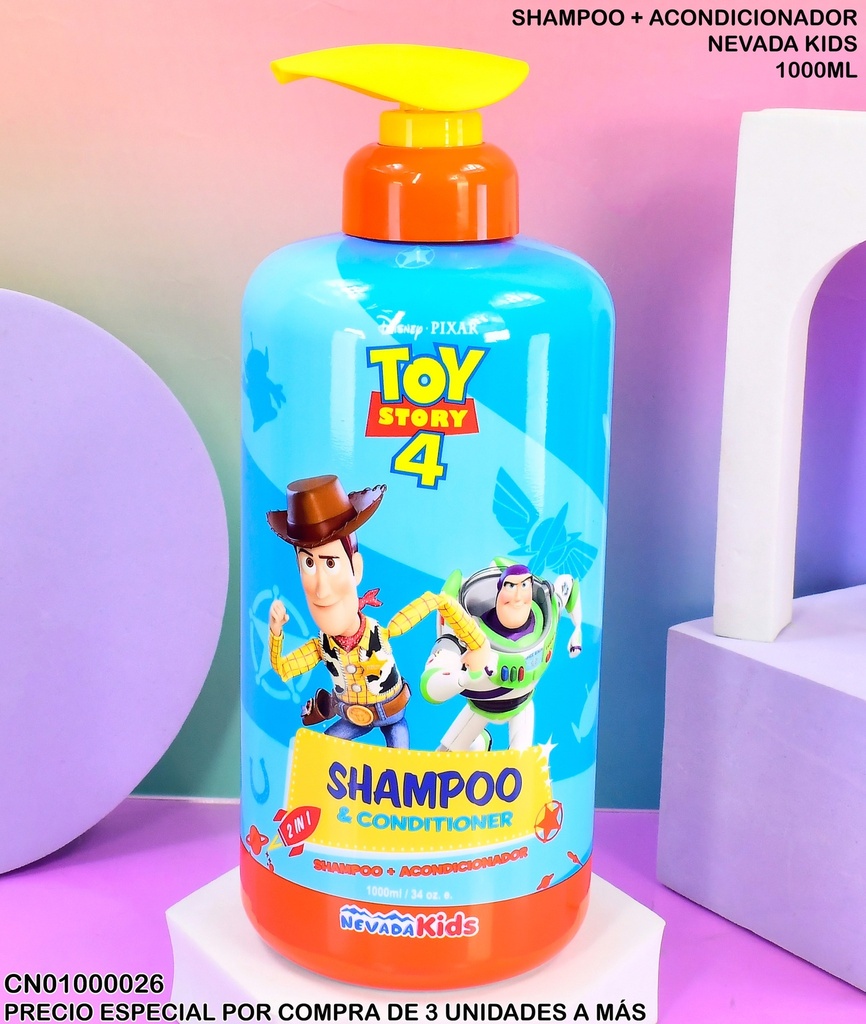 SHAMPOO/ACOND. 2EN1 NEVADA KIDS TOY STORY DS03092