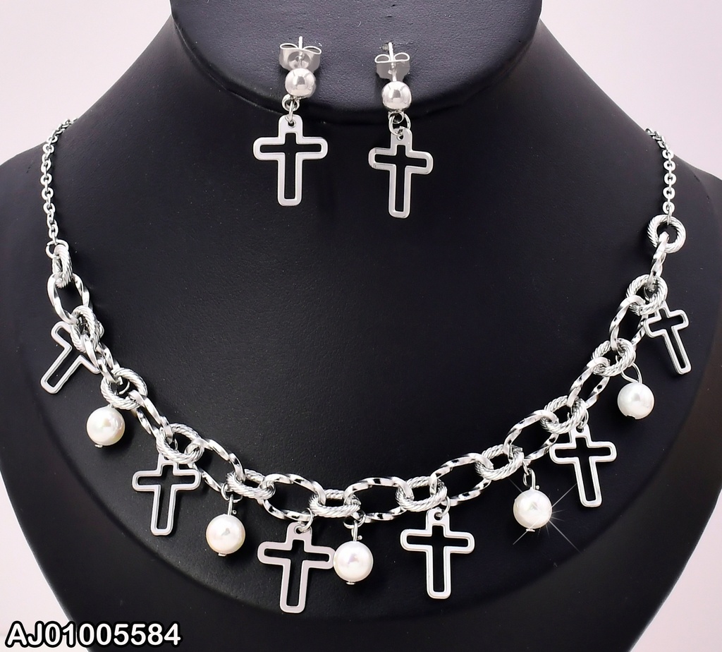 SET PLAT.PELOTITAS/CROQUI CRUZ .CADC/PERLAS KS193879-DL