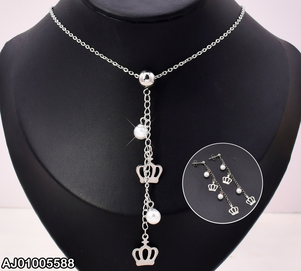SET PLAT. VERT.:PELOTITA-PERLA-DIJES-CORONAS KS192038-HR