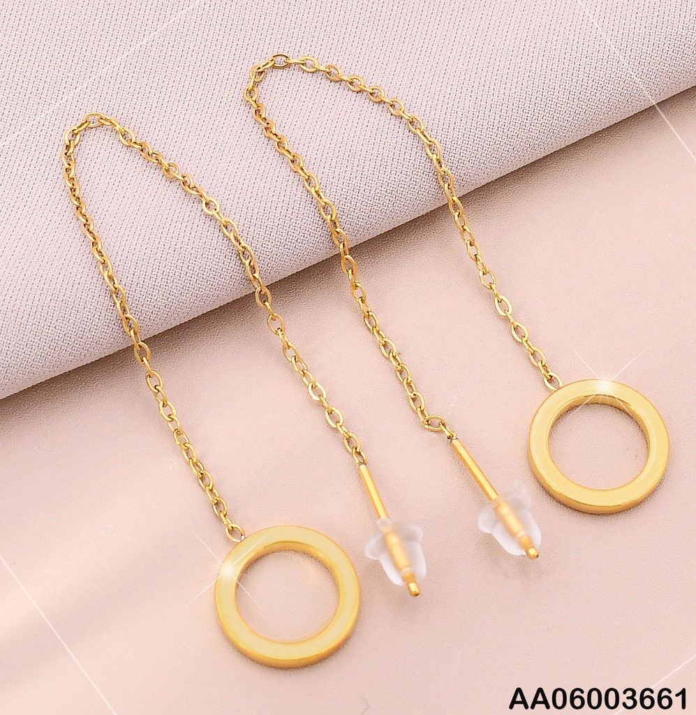 ARETES VIOLADORAS CIRCULO COLGANTE KE102094-HR