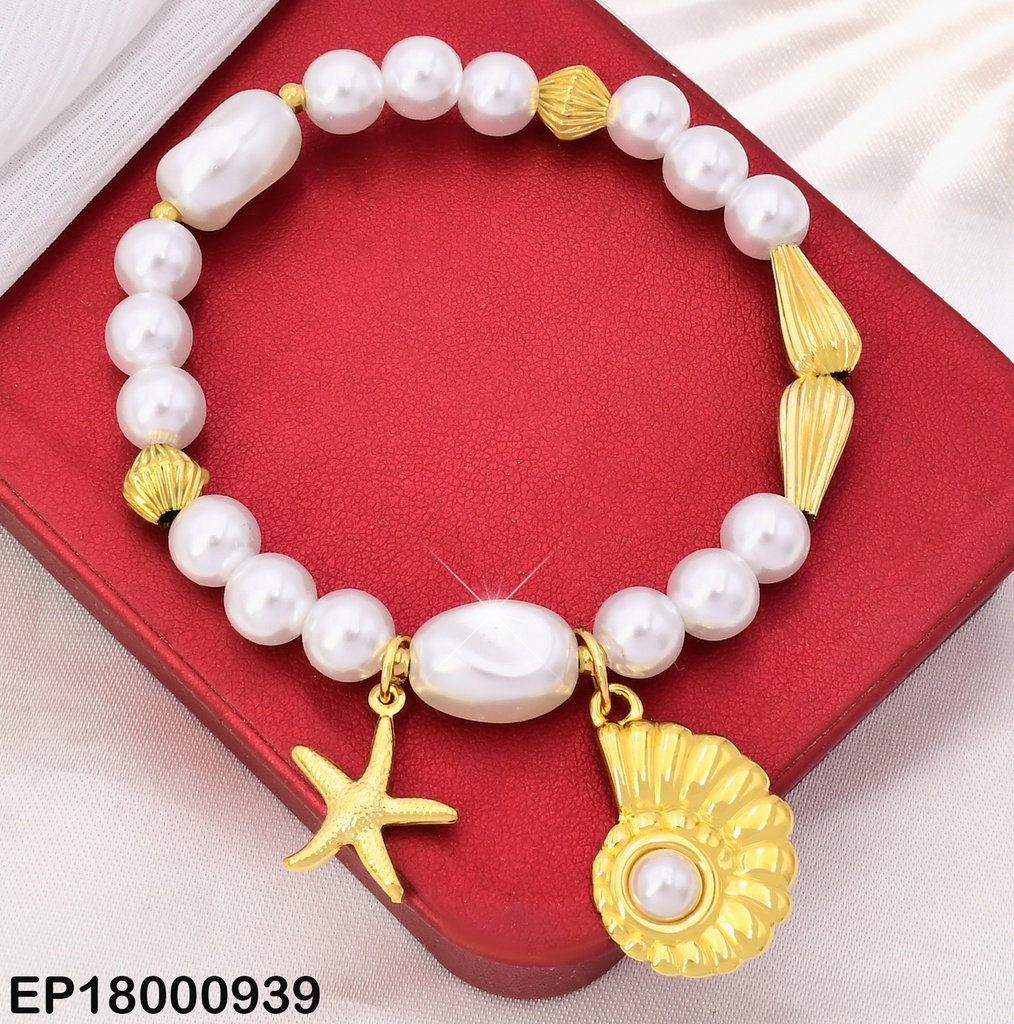 PULSERA PERLAS CULTIV.DJE:⭐/🐚 BA2241-45