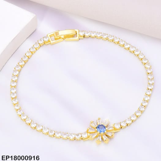 PULSERA ZIRC.PQ CENTRO FLOR ZIRC.COL BE536-319