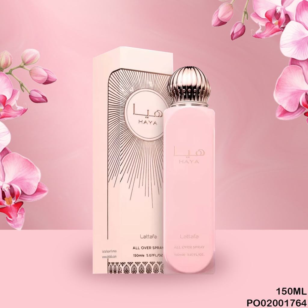 PERFUME LATTAFA ALL OVER HAYA  SPRAY 150ML