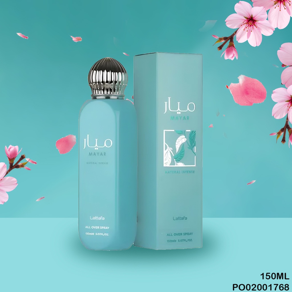 PERFUME LATTAFA ALL OVER SPRAY MAYAR NATURAL INTENSE 150ML