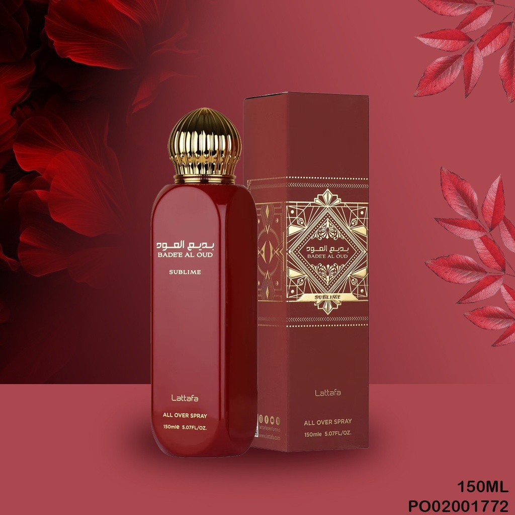 PERFUME LATTAFA ALL OVER SPRAY BADEE AL OUD SUBLIME 150ML