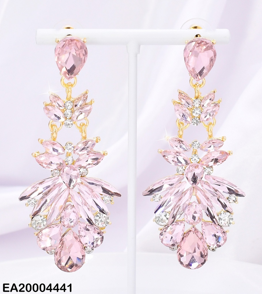 ARETES COLGANTES OV PINK SWAROVSKI DOR EE3906-98