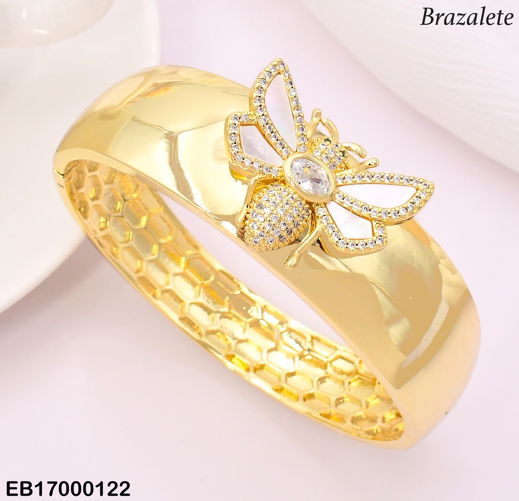 BRAZALETE DOR ABEJA CENTRO BE570-268