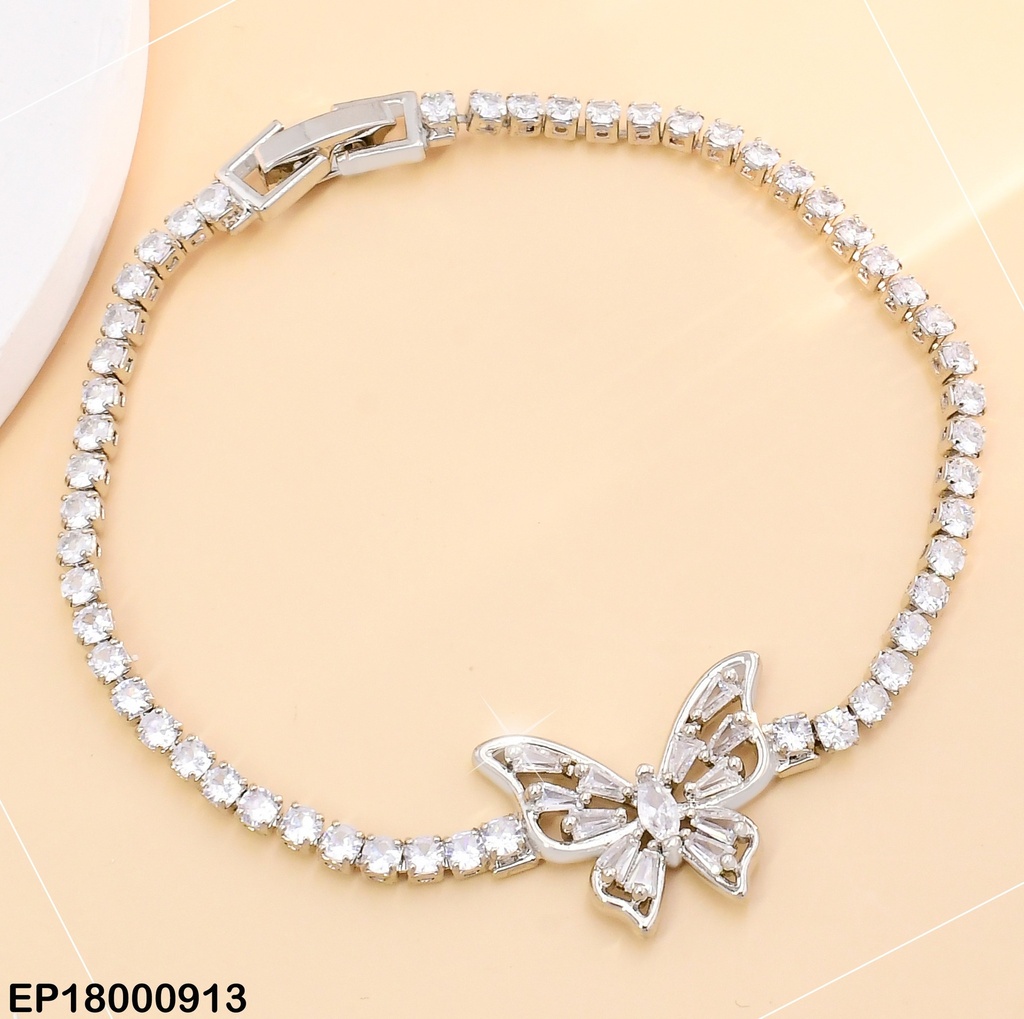 PULSERA ZIRCONIAS CENTRO:MARIPOSA ZIRC.BE533-319