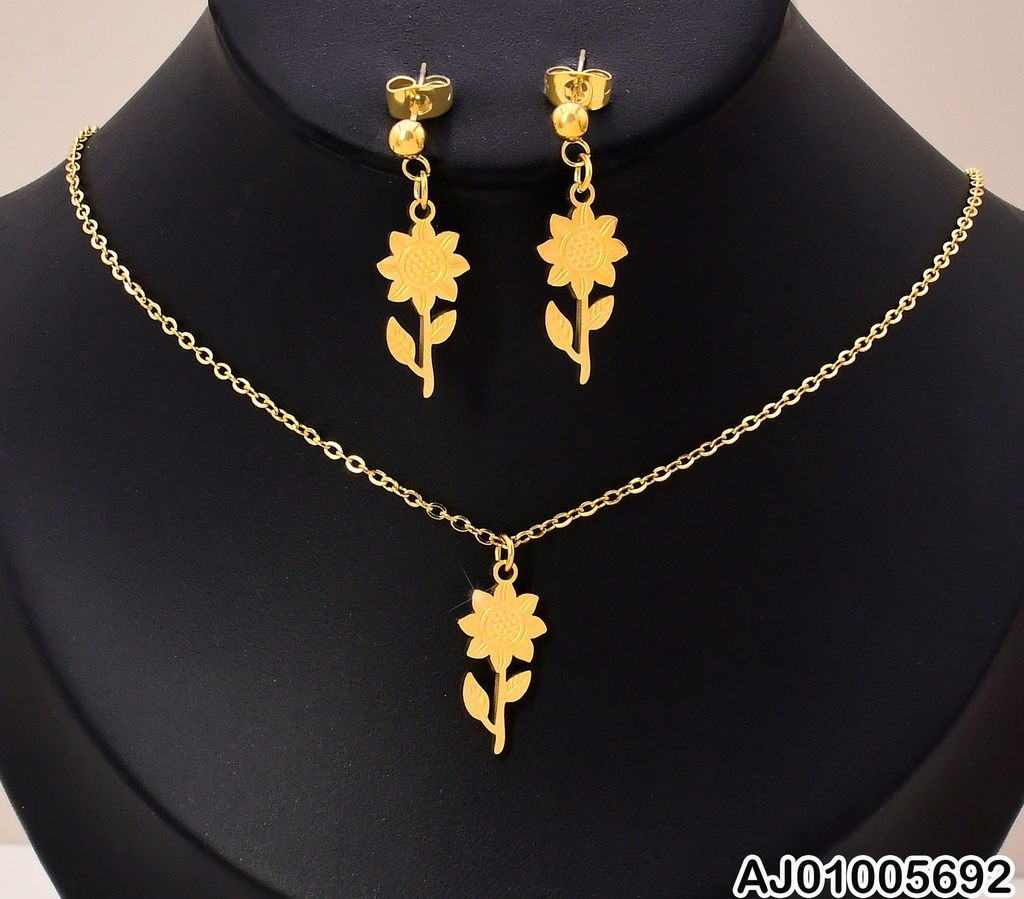 SET DORADO PELOTITA/GIRASOL KS226014-Z