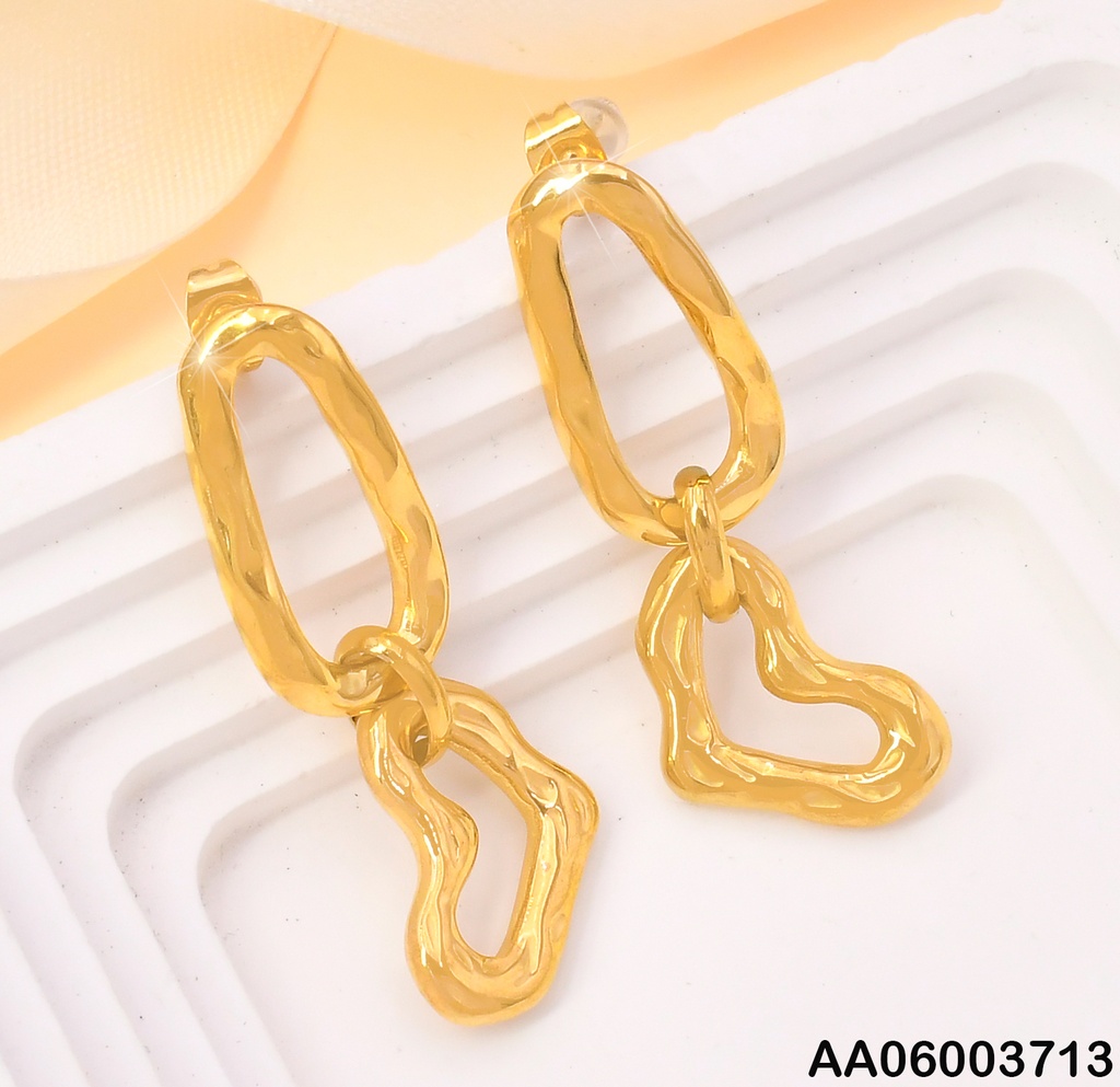 ARETES CROQUIS OVALOS-CORAZON KE117019-Z