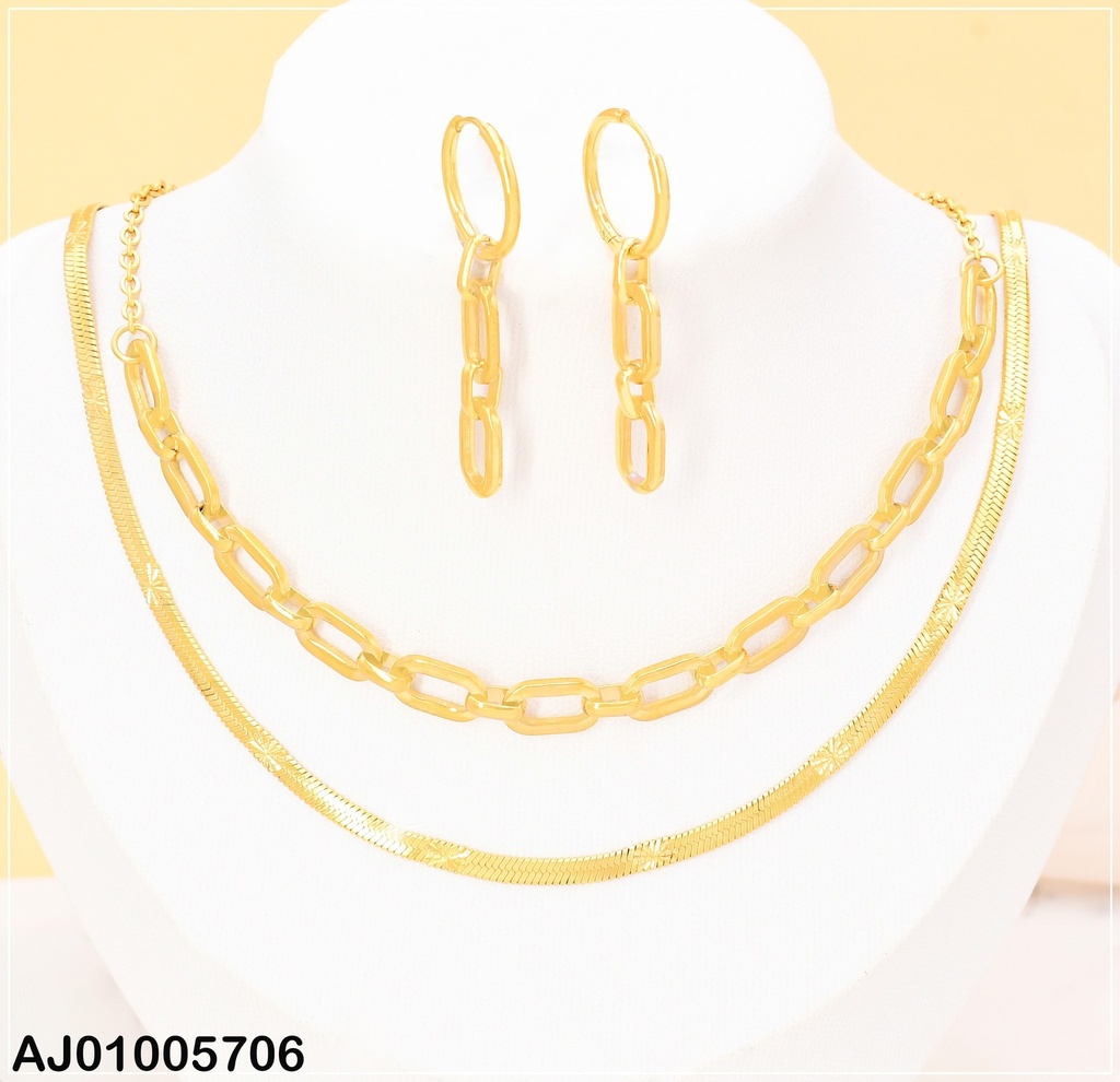 SET ESLABONES DOBLE CAD.ESLAB./COLA RATON KS199214
