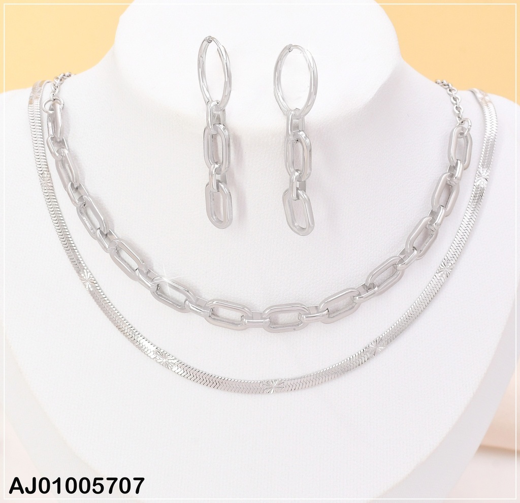 SET PLAT.ESLAB.DOBLE CAD.ESLAB./COLA RATON KS199215