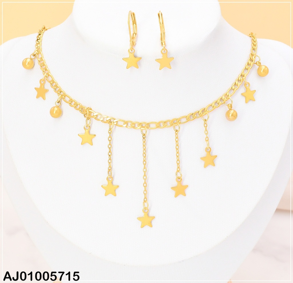 SET PLACA ESTRELLAS CAD.C/PELOTITAS-ESTRELLAS KS-192714
