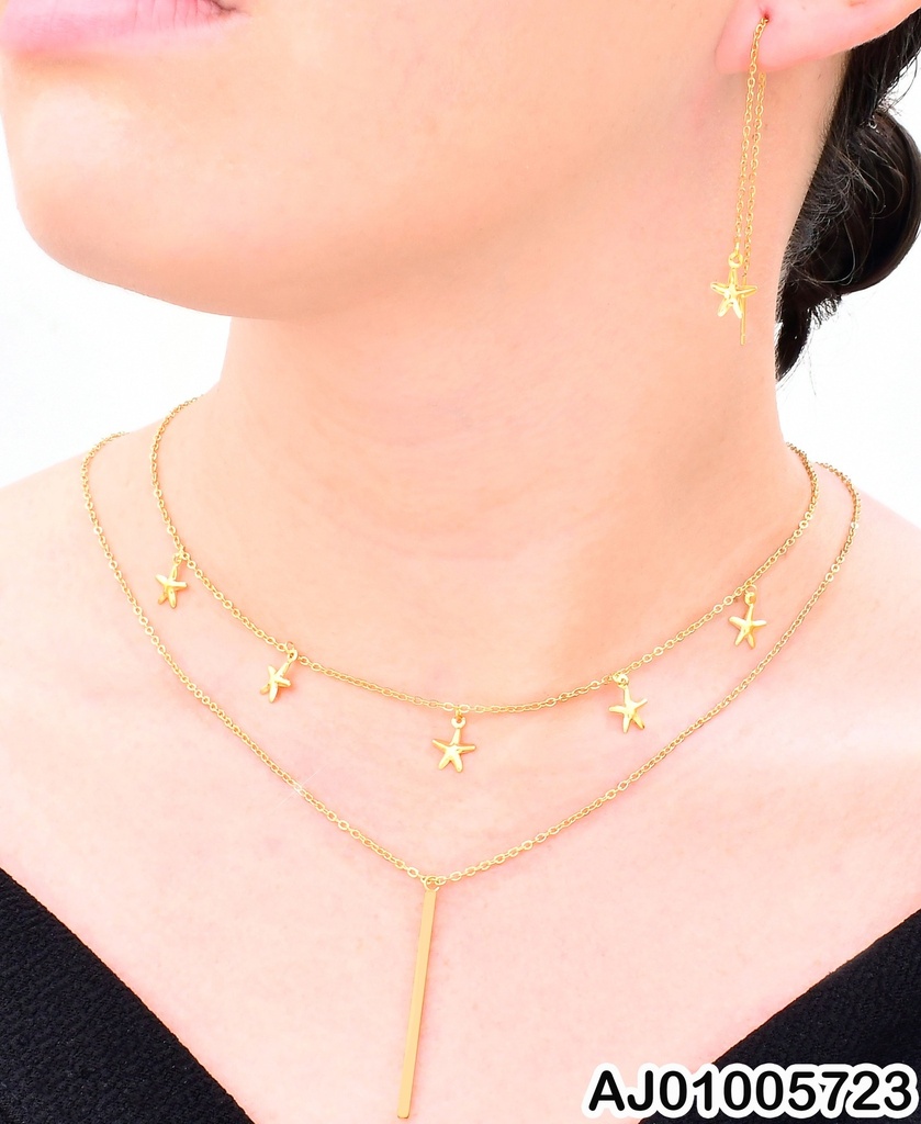SET PLACAS ESTRELLAS-BARRA VERTICAL ARETES VIOL.KS190059-HR