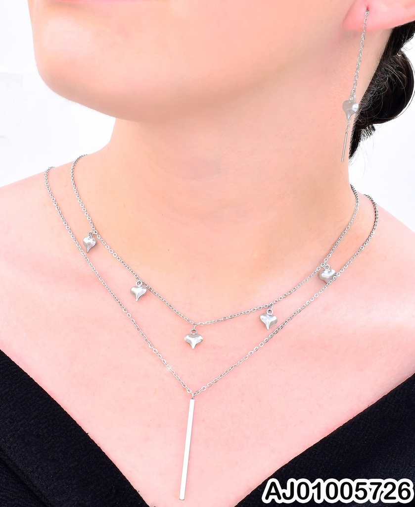 SET PLAT 🤍INF-BARRA VERTICAL ARETES VIOL.KS190062-HR