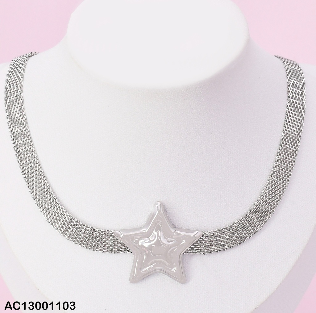 CADENA PLAT MALLA/ESTRELLA CENTRO KN293387-SXSJ