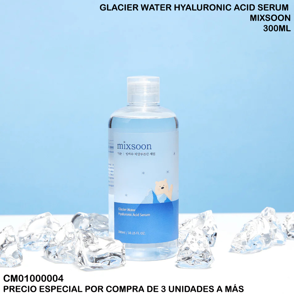 GLACIER WATER HYALURONIC SERUM MIXSOON 300ML