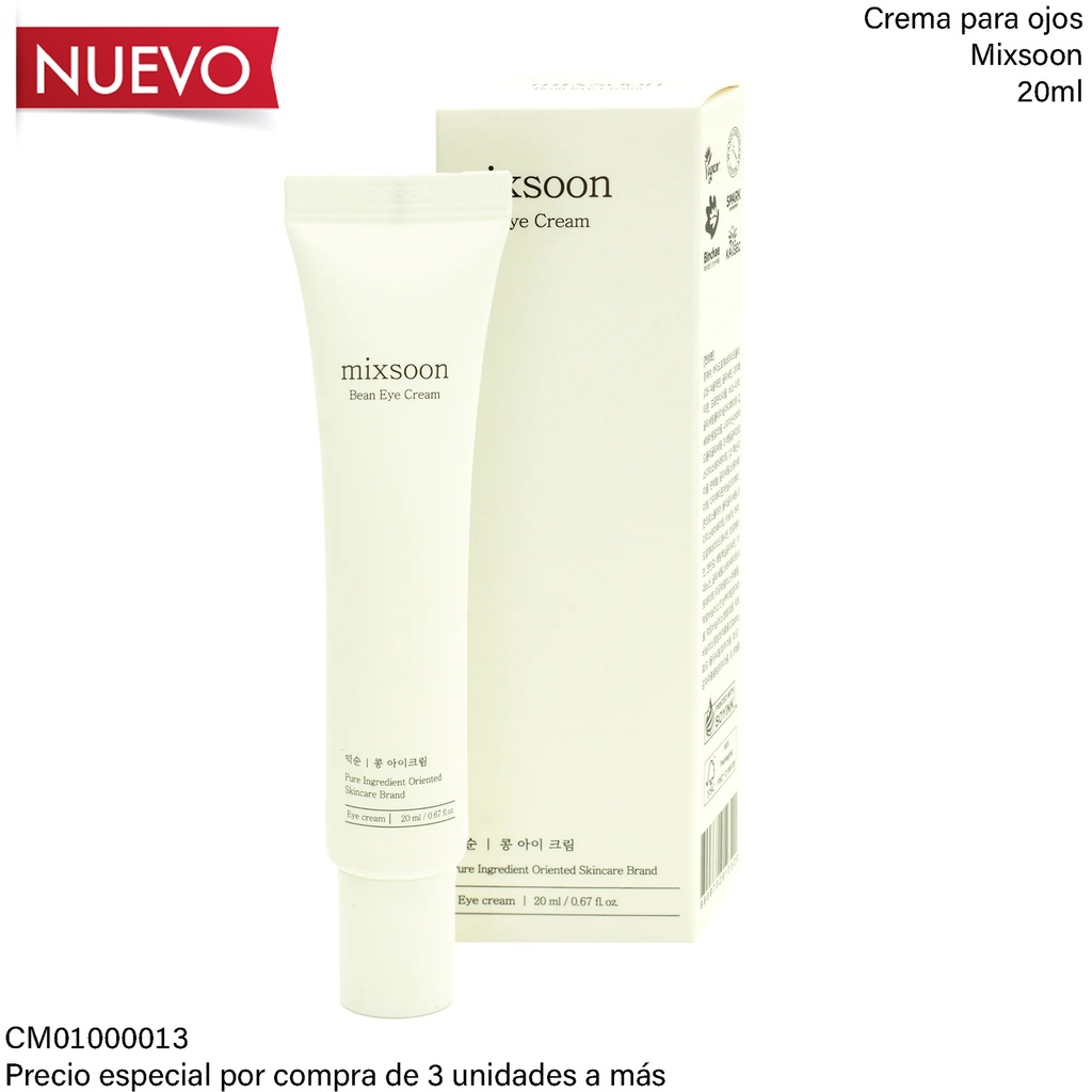 BEAN EYECREAM MIXSOON 20ML
