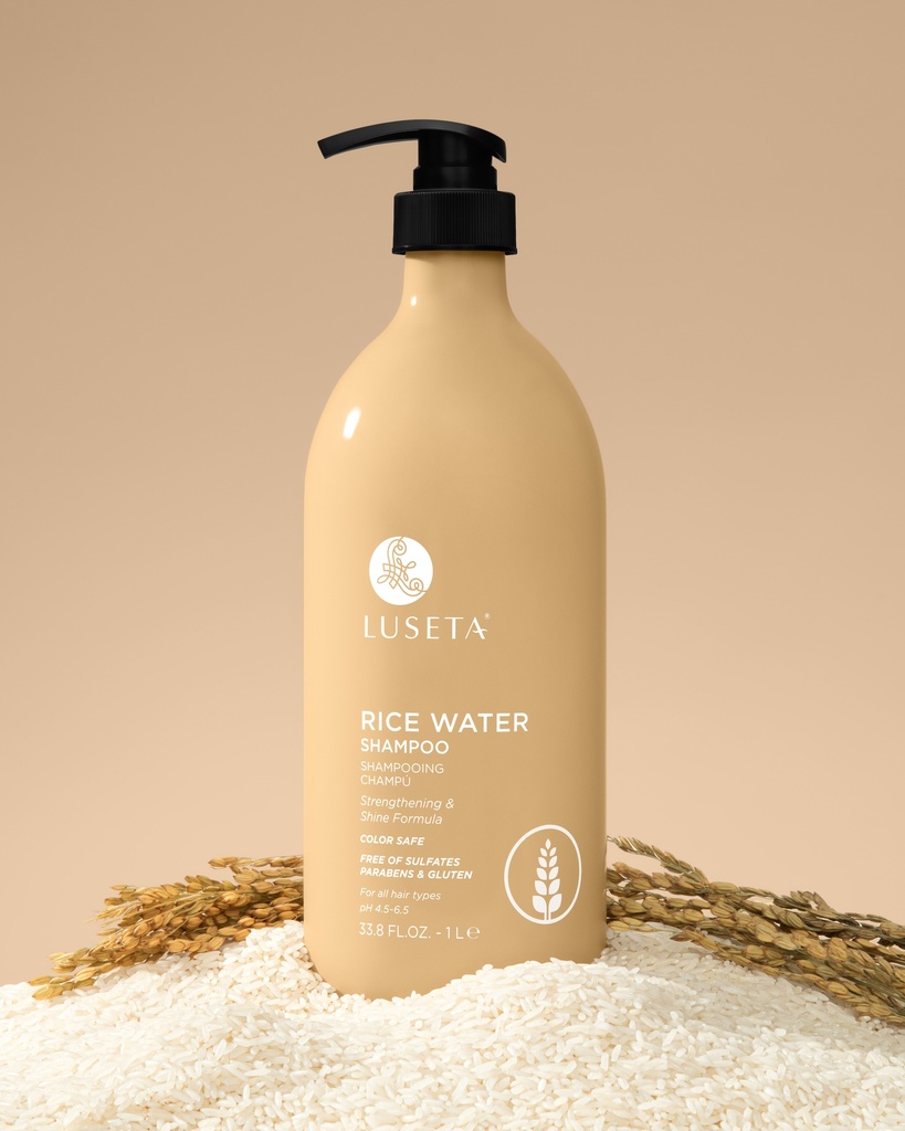 SHAMPOO LUSETA RICE WATER 1L L6182