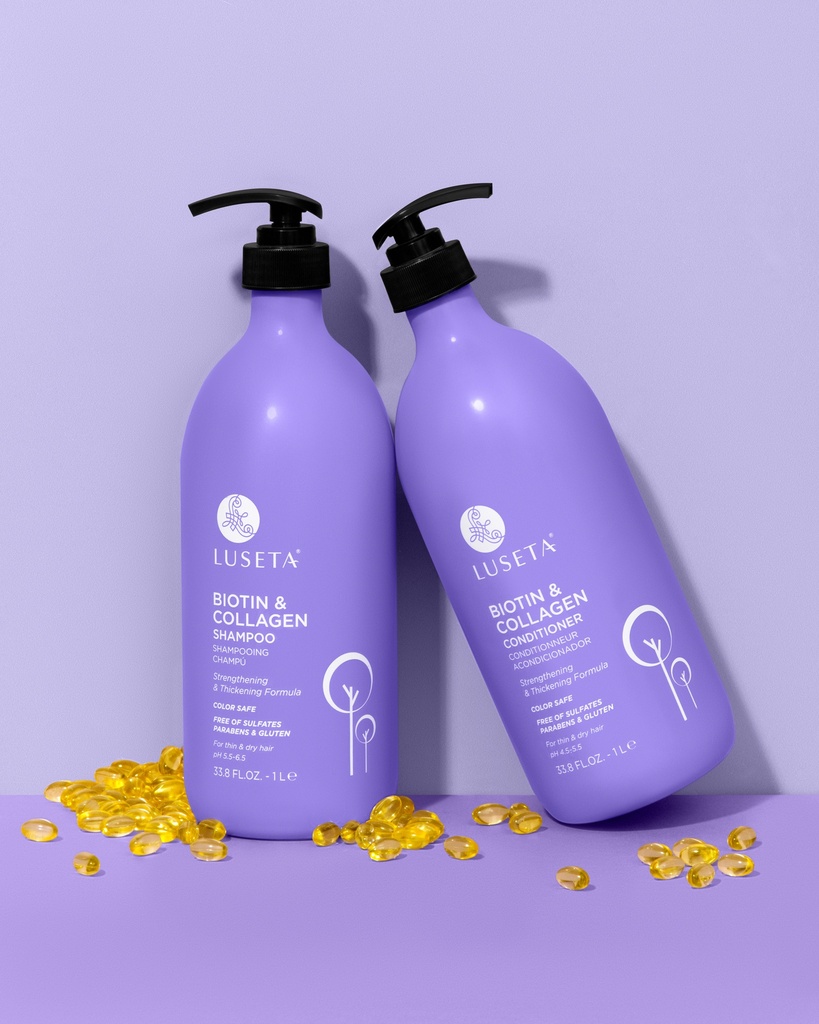 ACONDICIONADOR LUSETA BIOTIN & COLLAGEN 1L L6049