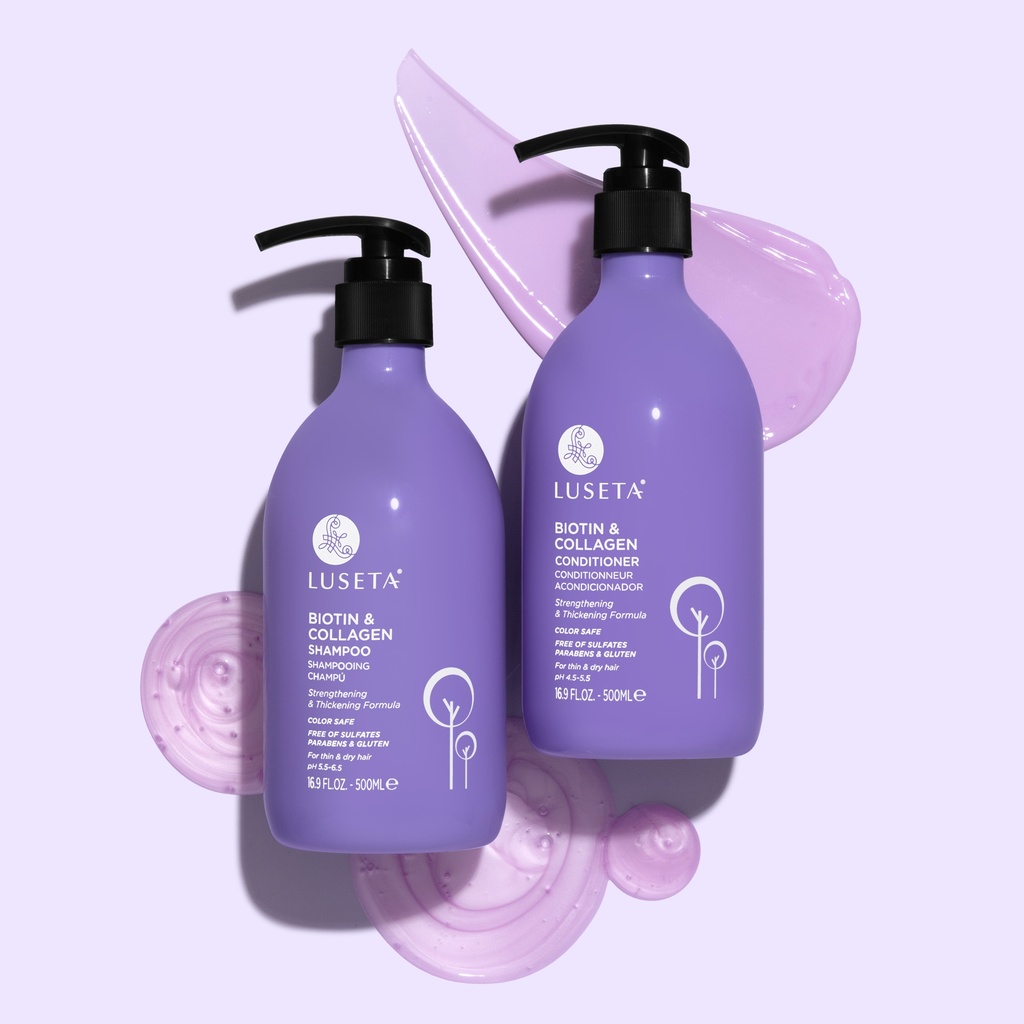 SHAMPOO LUSETA BIOTIN & COLLAGEN 500ML L6048S