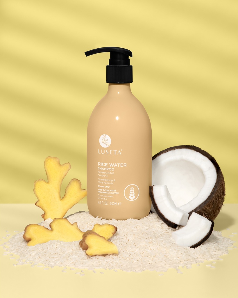 SHAMPOO LUSETA RICE WATER 500ML L6182S