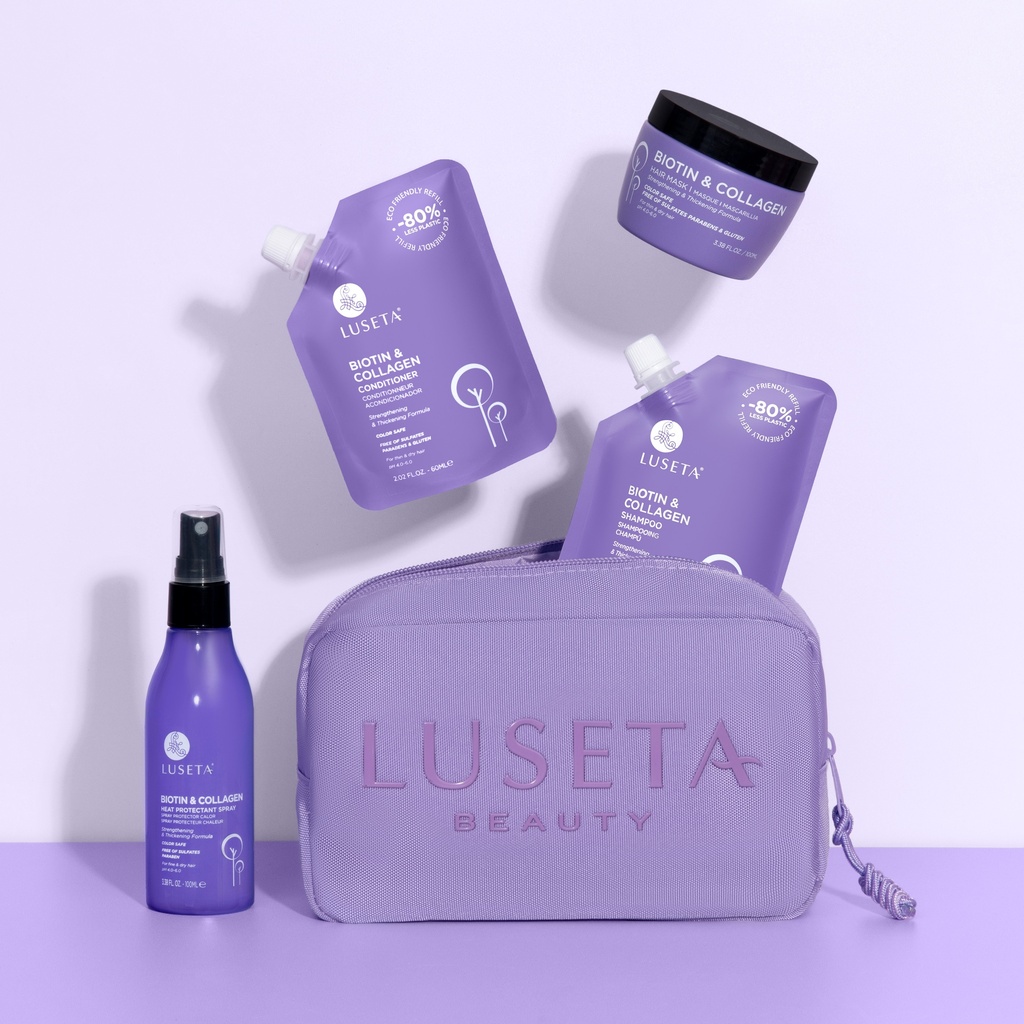 SET LUSETA BIOTIN & COLLAGEN 320ML LA7004