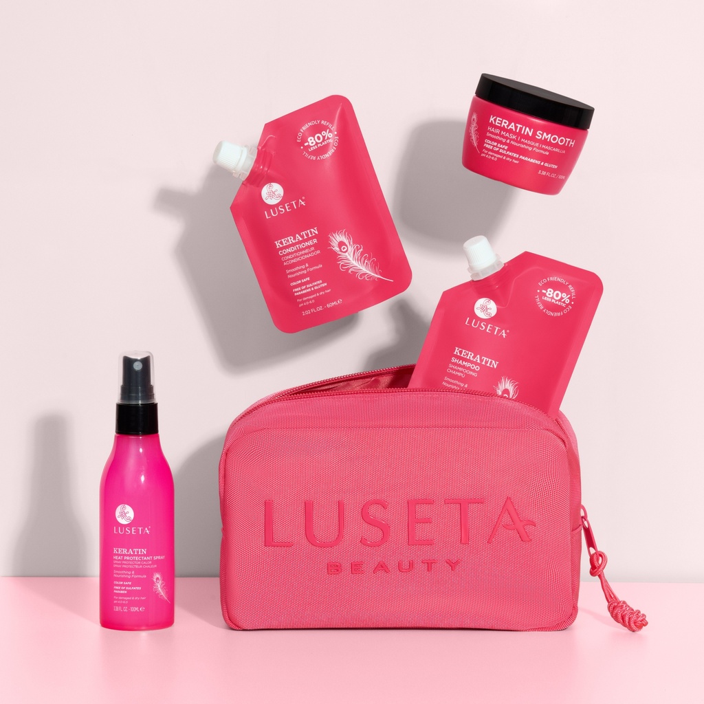 SET LUSETA KERATIN 320ML LA7005
