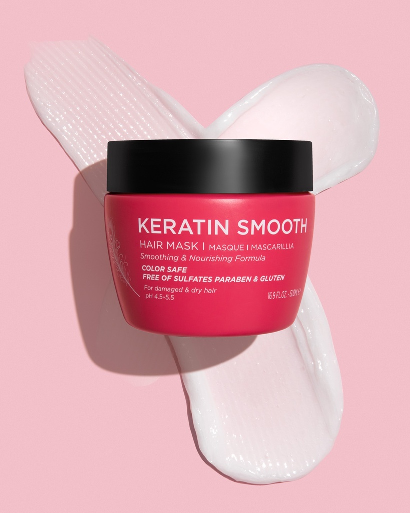 MASCARILLA LUSETA KERATIN SMOOTH 500ML L6045M