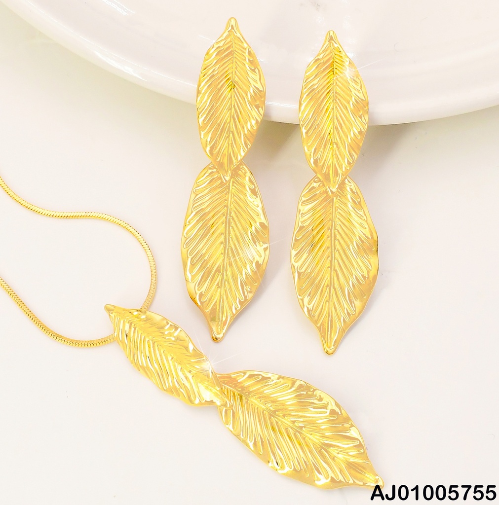 SET DORADO 2 HOJAS VERTICAL SA1191-45