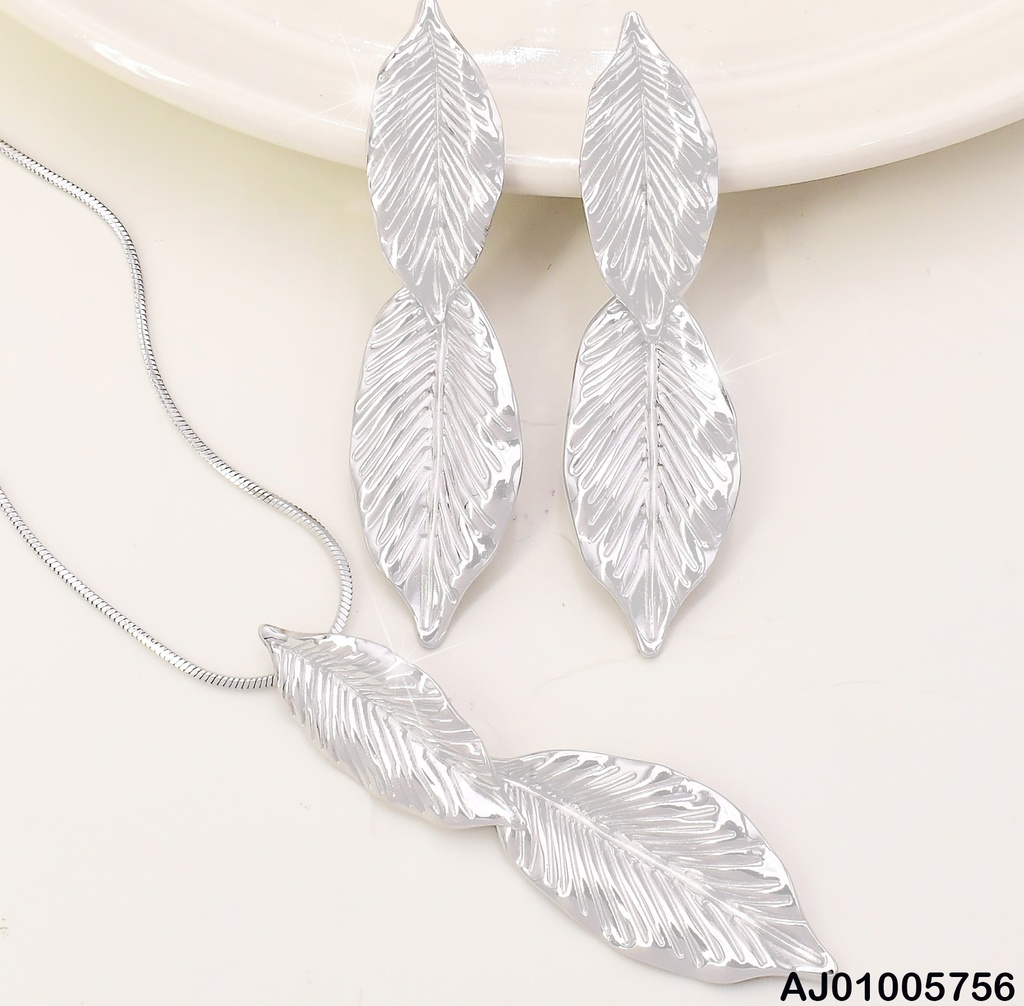 SET PLATEADO 2 HOJAS VERTICAL SA1192-45