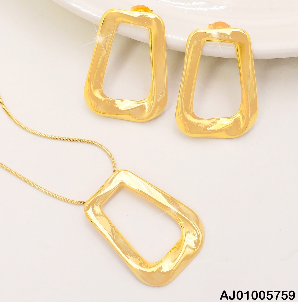 SET DORADO CROQUI RECTANGULO SA1155-45