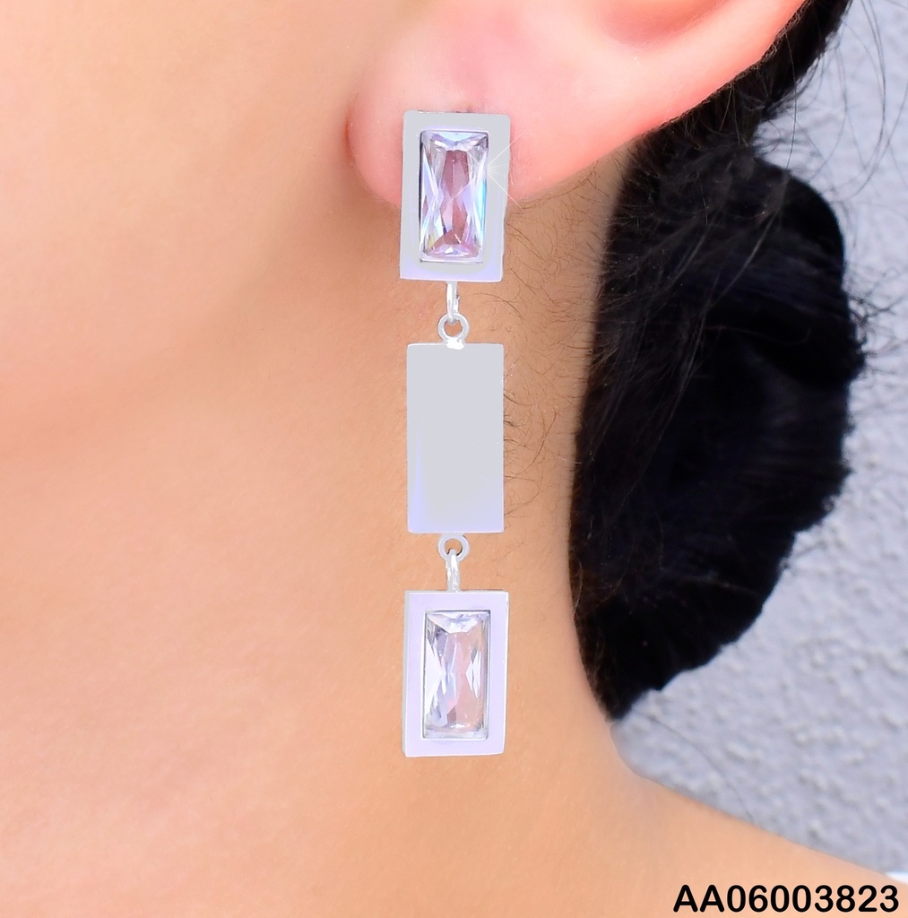 ARETES PLAT.3 RECTANGULOS ZIRC.VERTICAL KE103922-PY