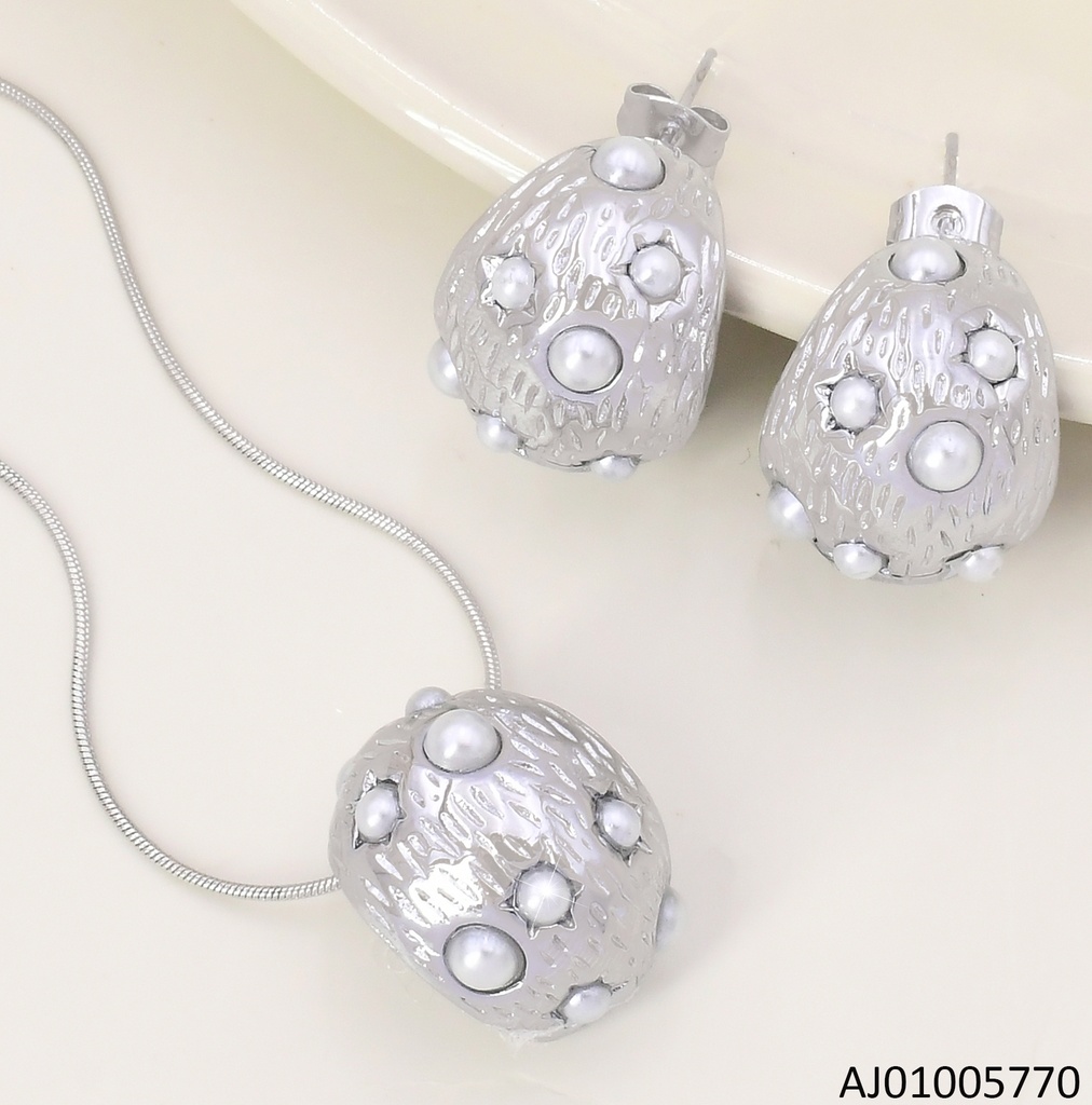 SET PLAT "C" ANCHA PERLITAS SA990-45