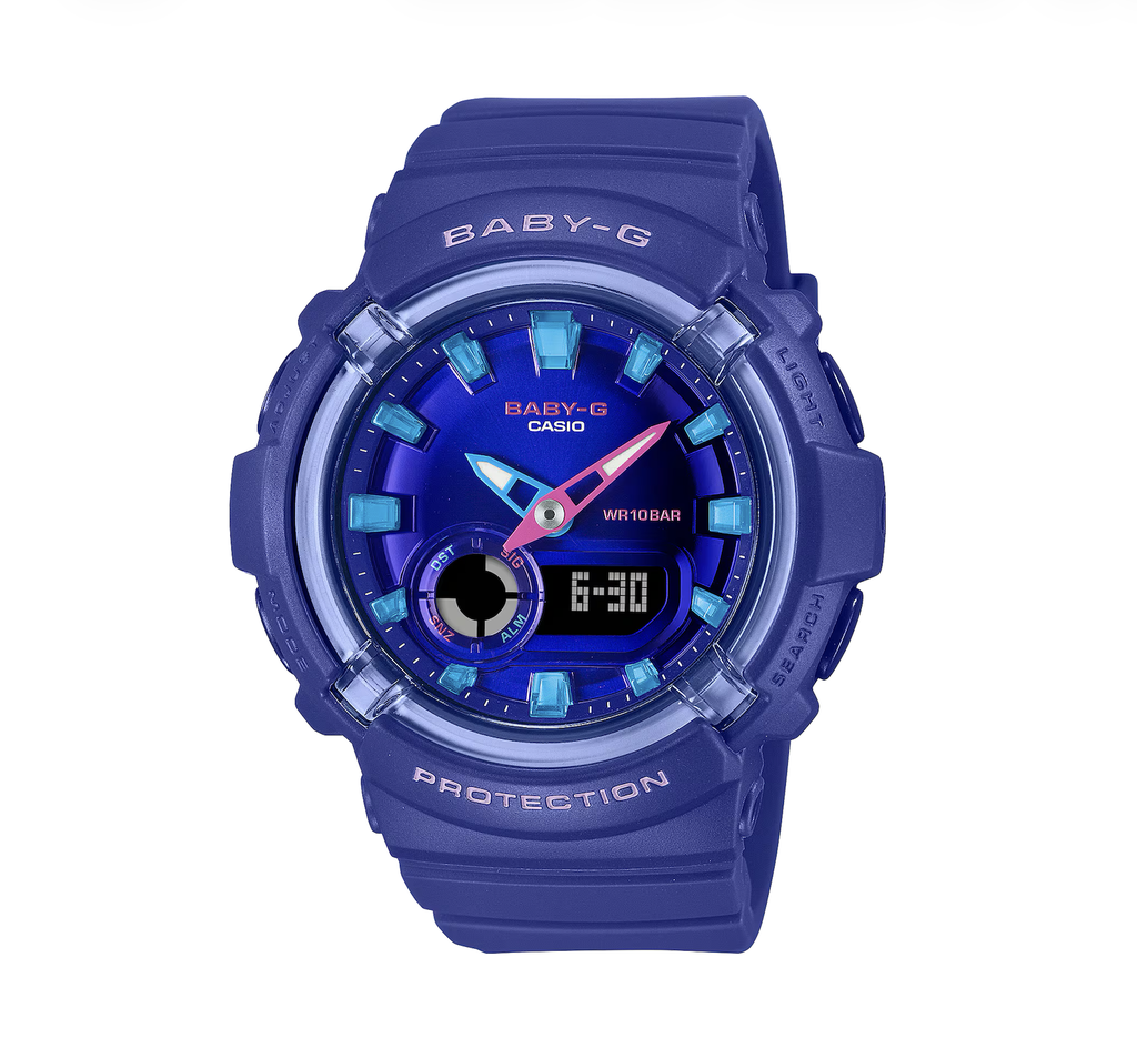 RELOJ CASIO ANAL/DIG DAMA BGA-280DN-2ADR RESINA AZUL