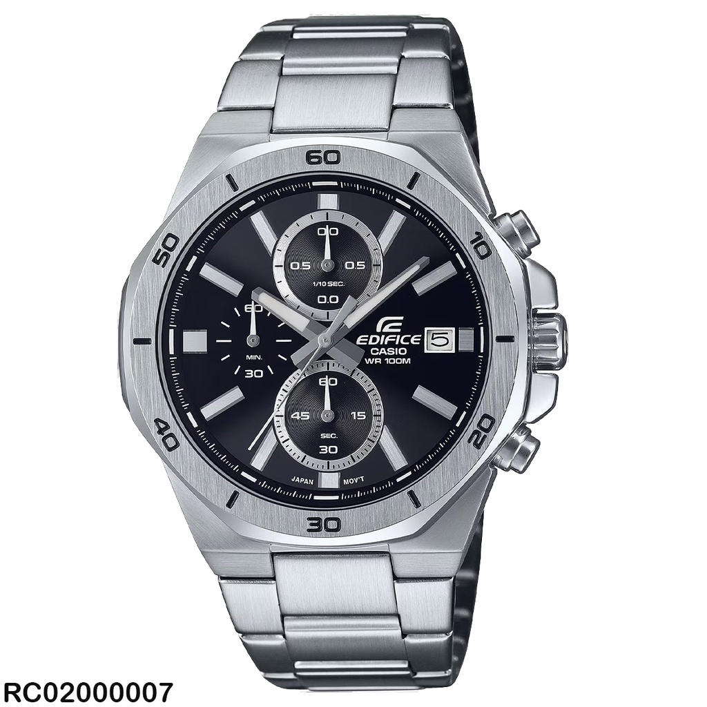 RELOJ CASIO ANALOGO CAB EFV-640D-1AVUDF METAL PLAT.