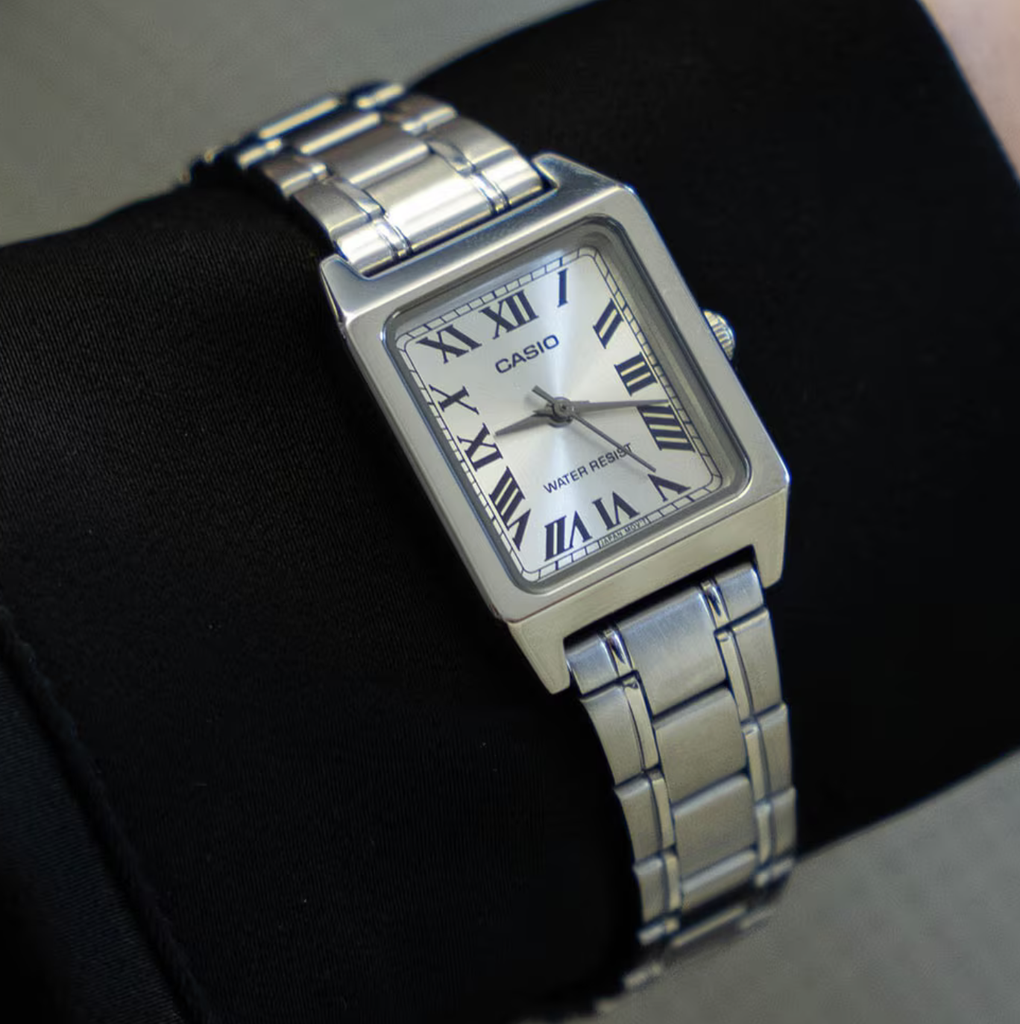 RELOJ CASIO ANALOGO DAMA LTP-V007D-7BUDF METAL PLAT