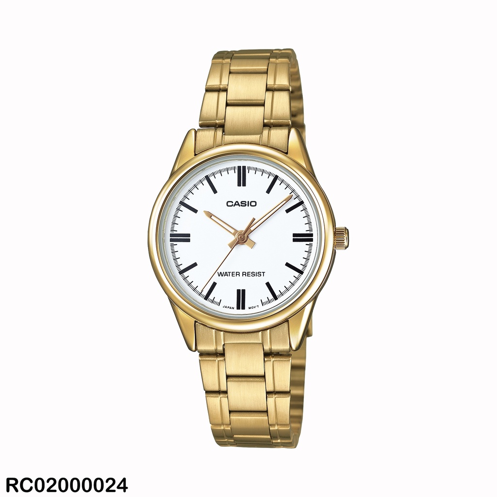 RELOJ CASIO ANALOGO DAMA LTP-V005G-7AUDF METAL DOR