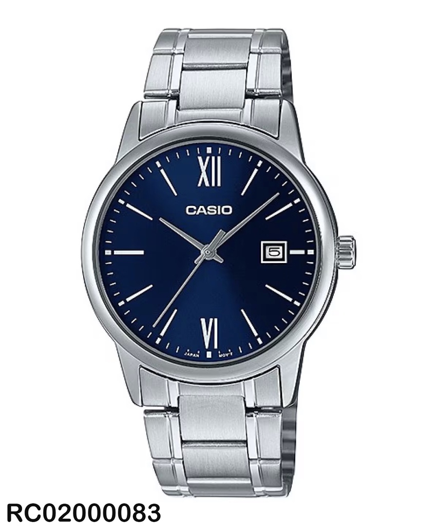 RELOJ CASIO ANALOGO CAB MTP-V002D-2B3UDF METAL PLAT
