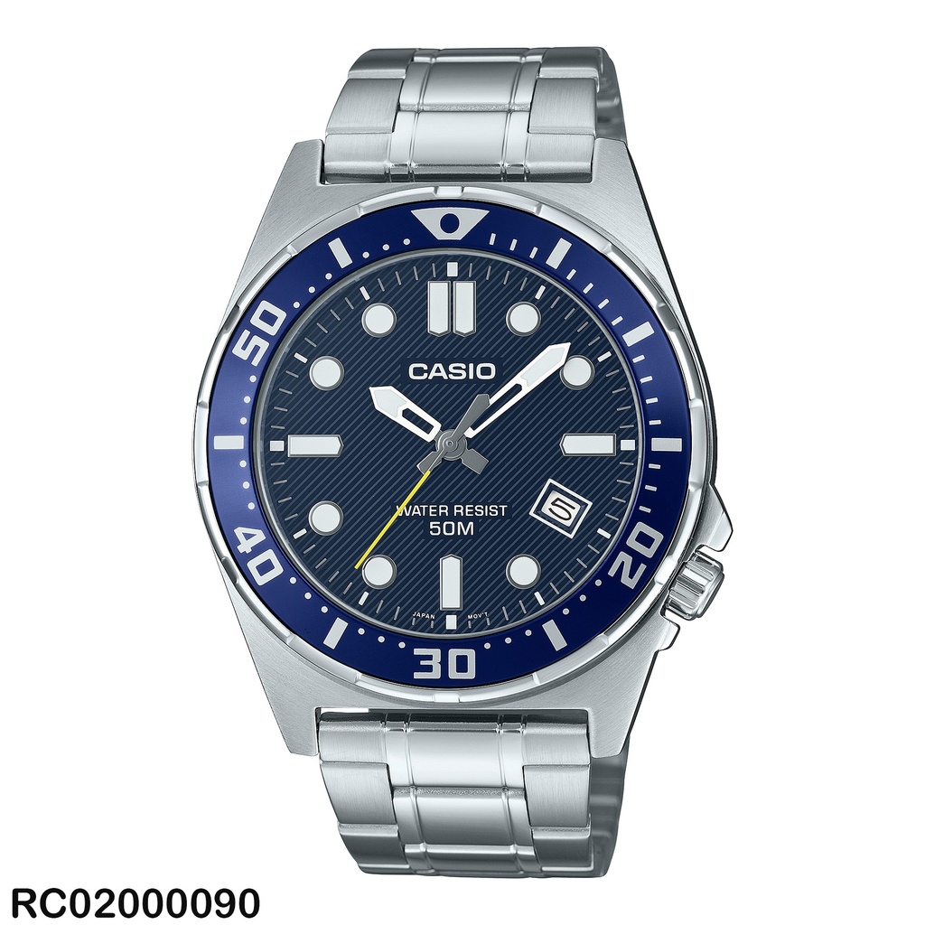 RELOJ CASIO ANALOGO CAB MTD-135D-2AVDF METAL PLAT