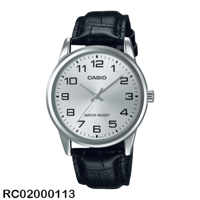 RELOJ CASIO ANALOGO CAB MTP-V001L-7BUDF CUERO NEGRO