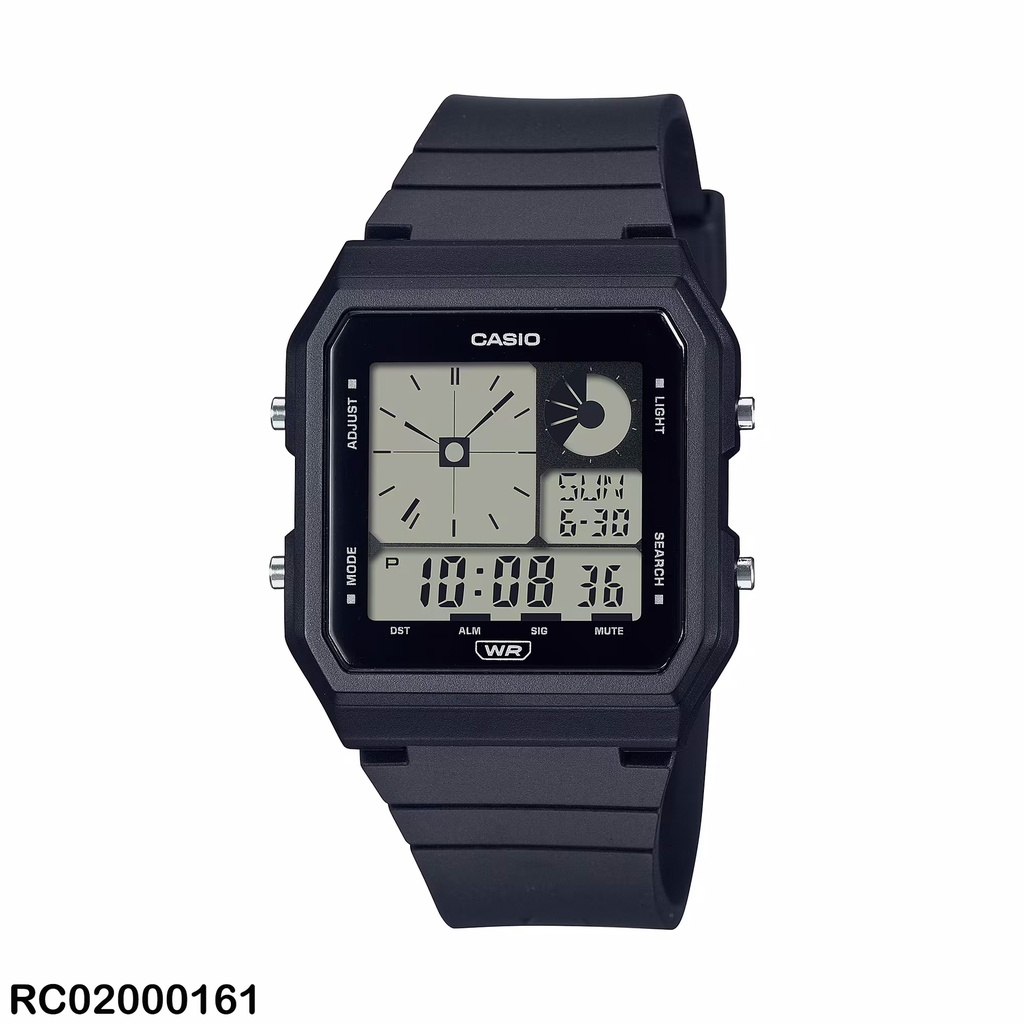 RELOJ CASIO ANA/DIG DAMA LF-20W-1ADF RESINA NEGRO