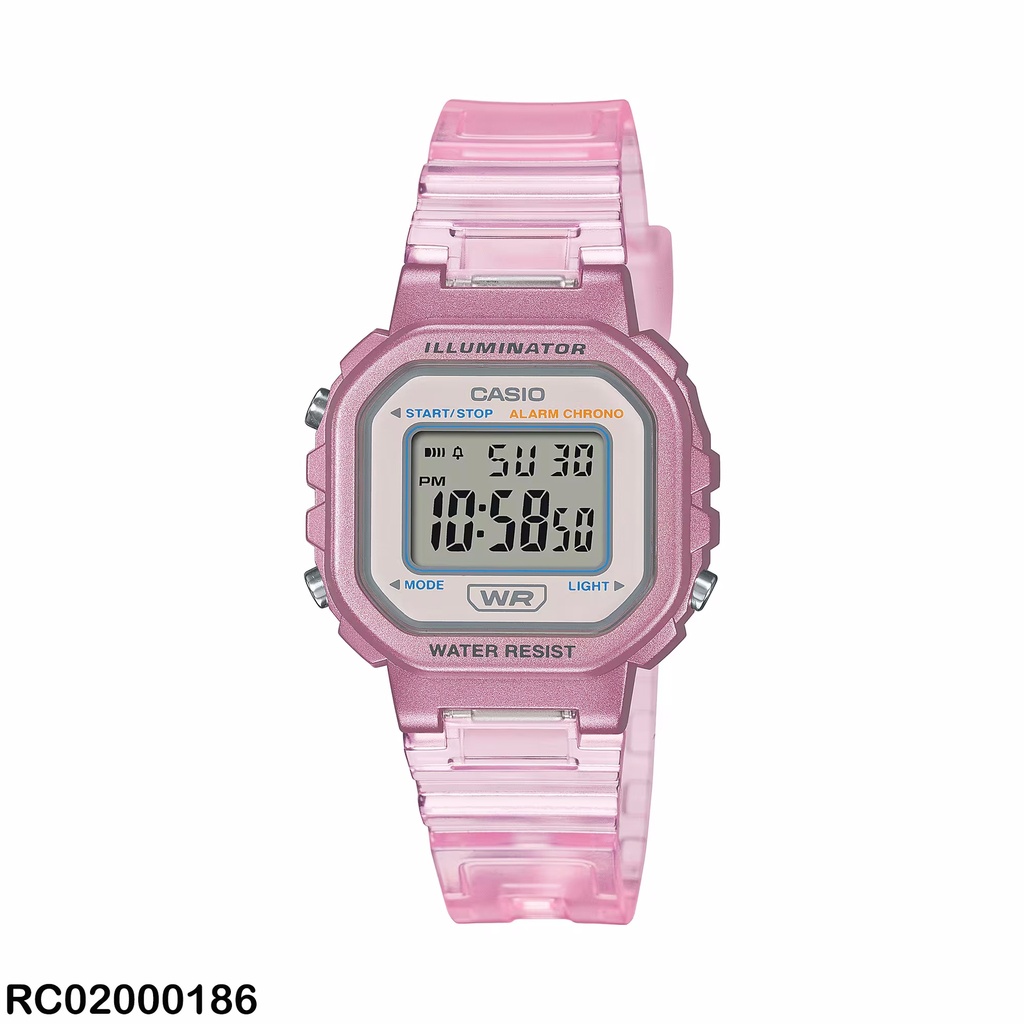RELOJ CASIO DIGITAL DAMA LA-20WHS-4ADF SILICON ROSA