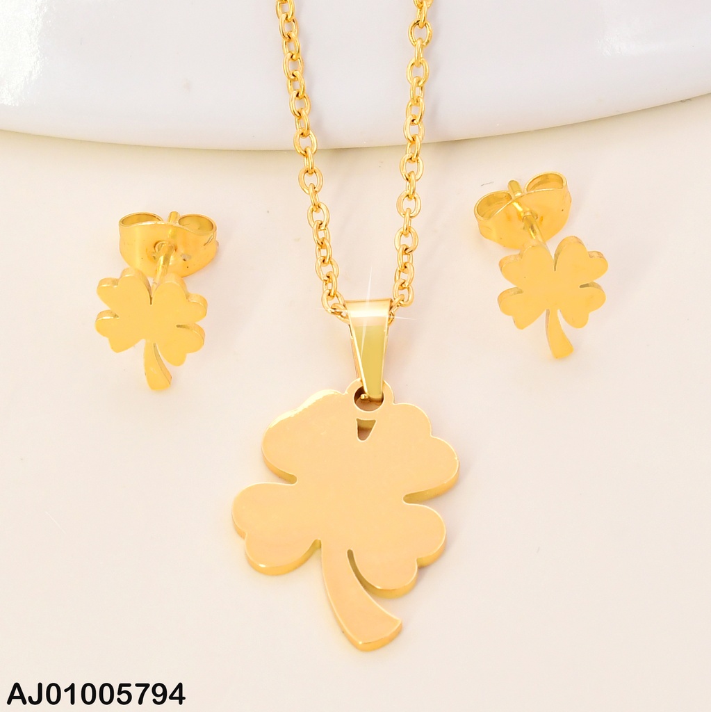 SET DOR TREBOL LISO P5927-199 EC.