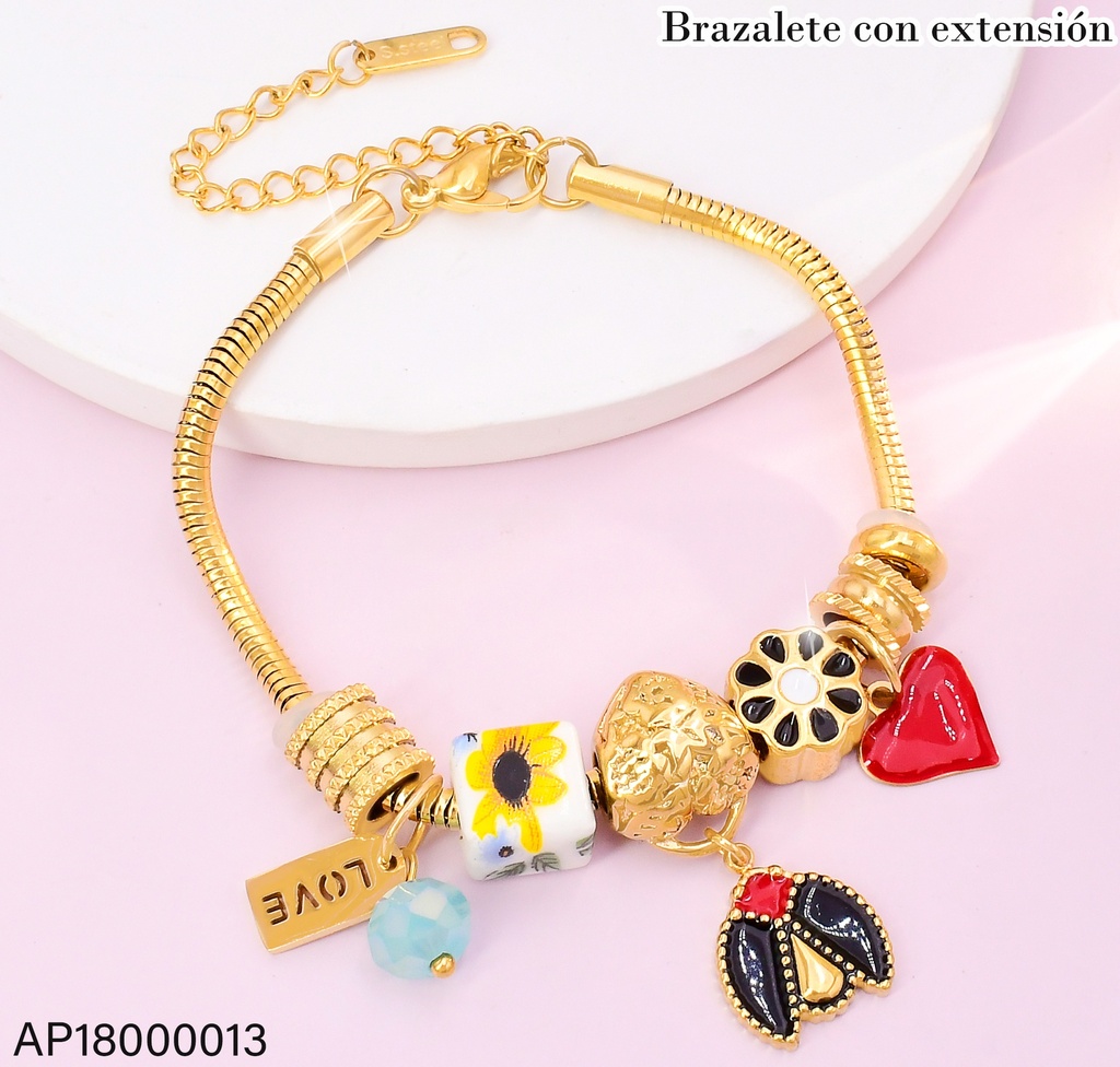 PANDORA DIJES CUBOS SURT./DOR./MARIQUITA BA2215-45