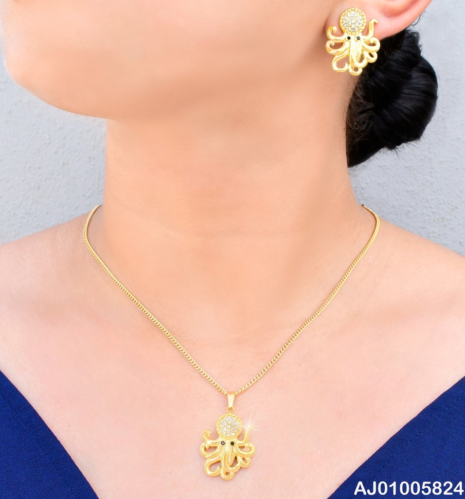 SET PULPOS ZIRCONIAS/DORADO SA1202-45