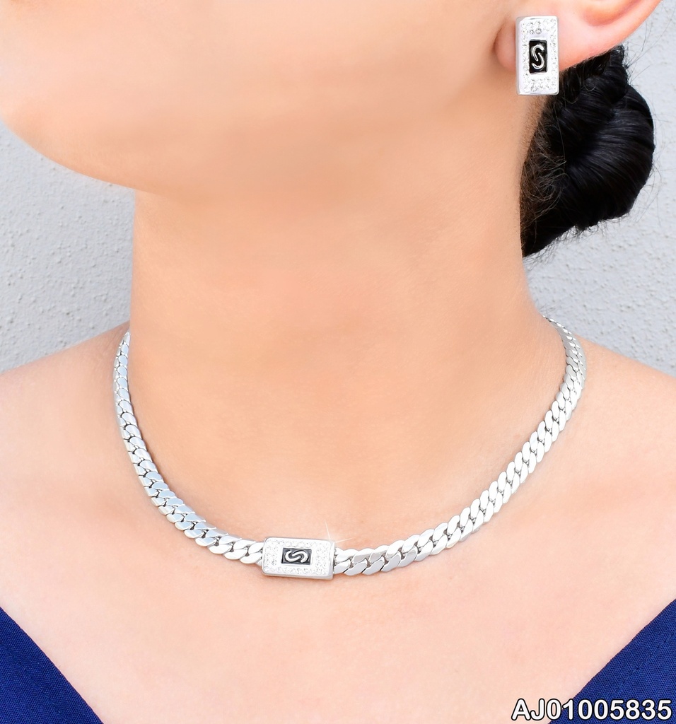 SET PLAT.RECTANG.VERT."S" ZIRC.CAD.MARTILLADA SA1063-45