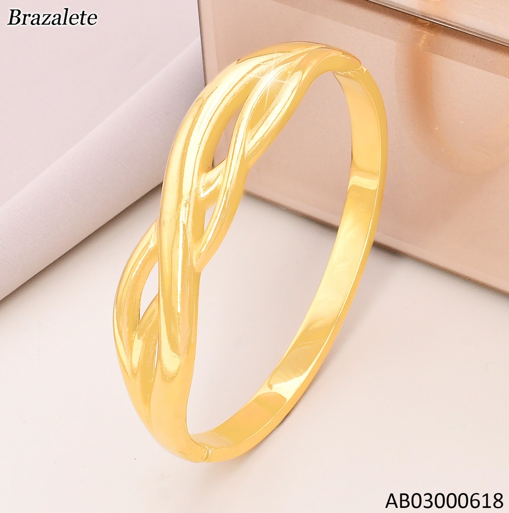 BRAZALETE 3 LINEAS ENLAZADAS KB203750-SP