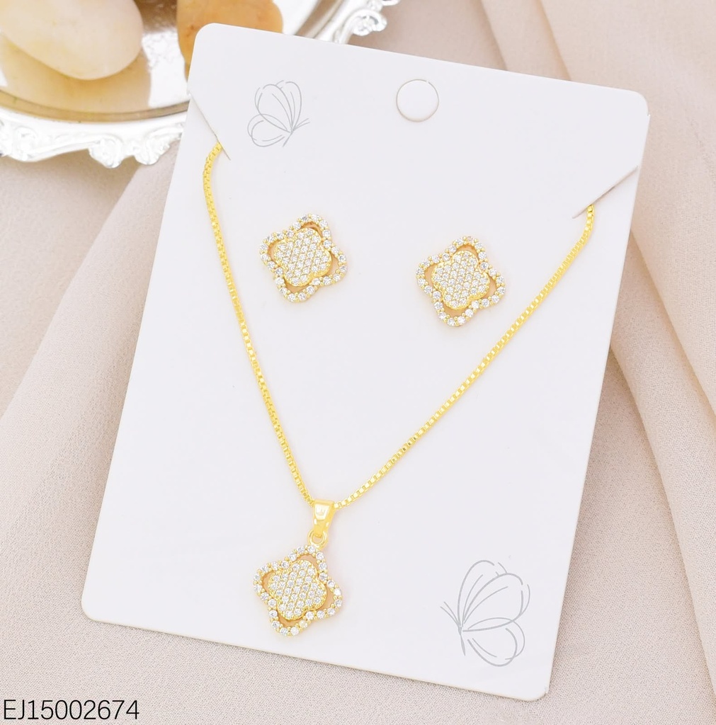 SET VAN CLEEF BORDE EXTERNO ZIRC. F9587-512/SE1509-433