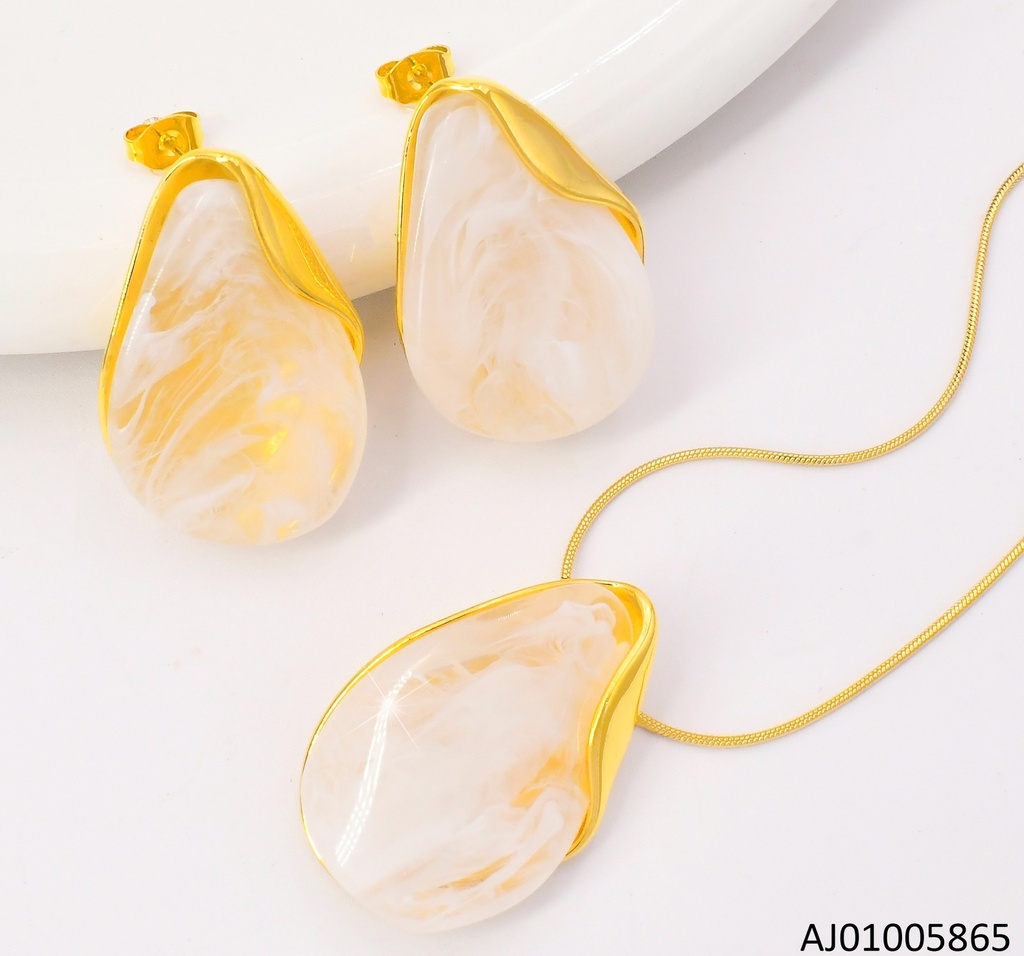 SET  DOR OVALO IRRE. ACRILICO BLANCO SA1161-45